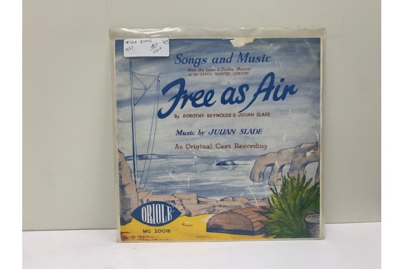 Free As Air Cast Recording / Soundtrack Record