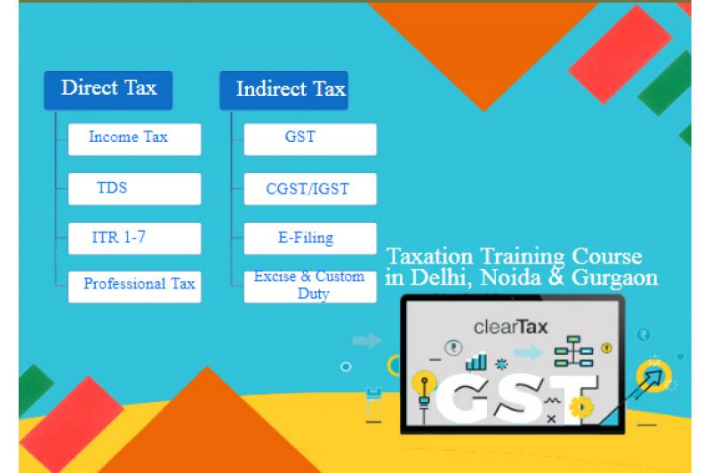 GST Course in Delhi, 110083, [GST Update 2024] by SLA Accounting Institute, Taxation and Tally Prime Institute in Delhi, Noida, August Offer'24 [ Learn New Skills of Accounting, BAT and  Taxation for 100% Job ] in ICICI Bank.